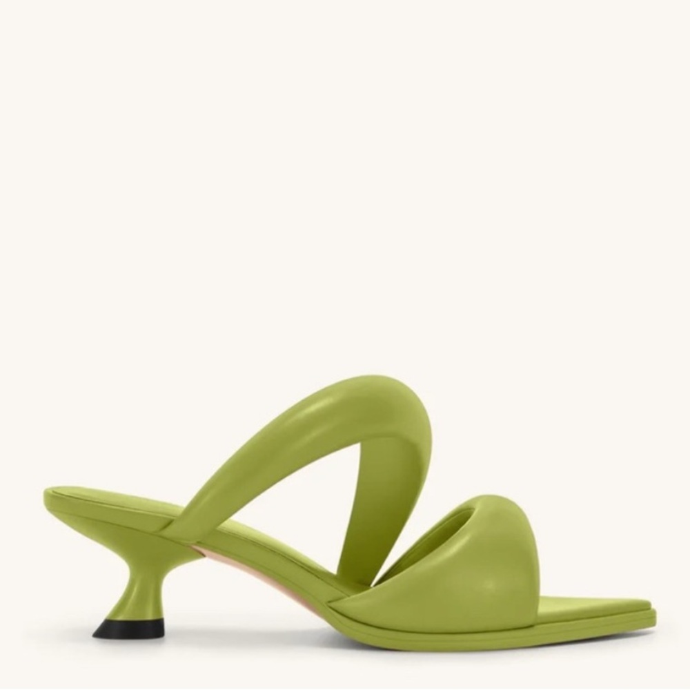 JW Pei Green Heels